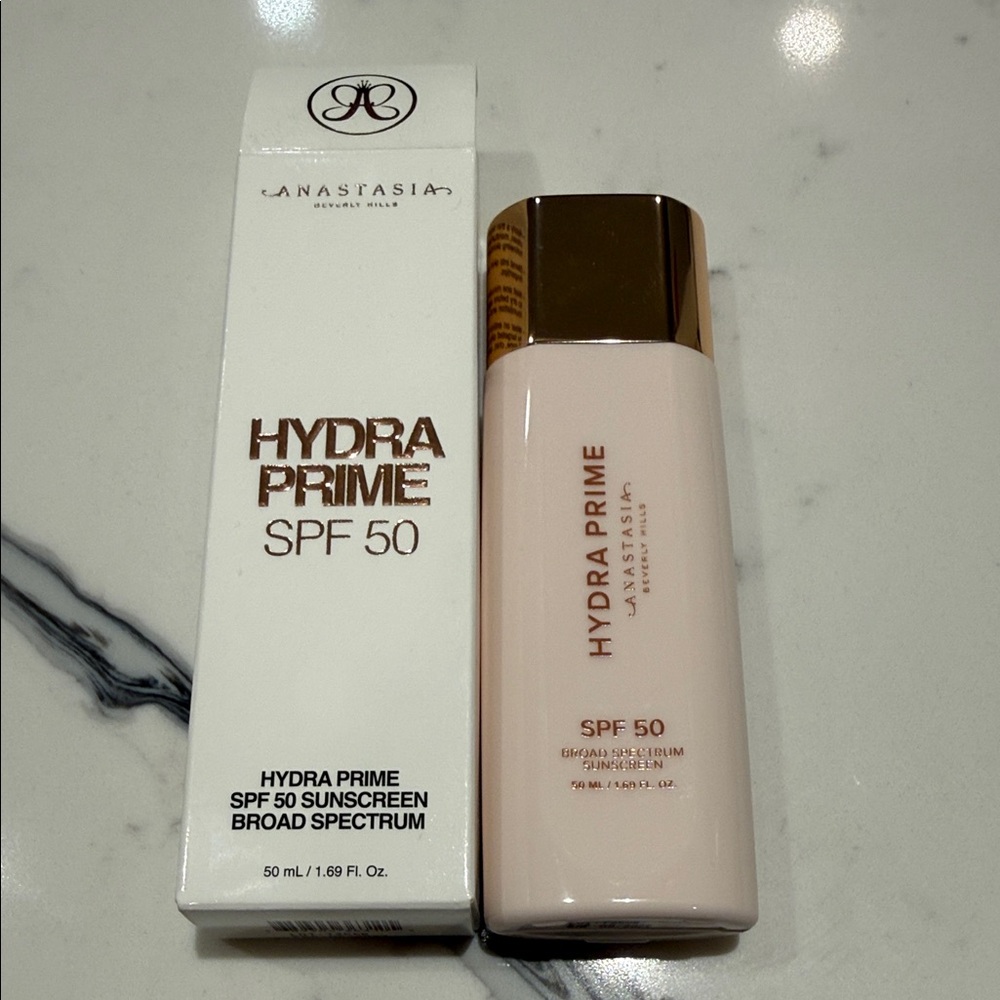 Anastasia Hydra Prime SPF 50 - Elegant Pink and Gold